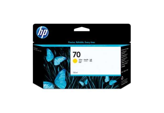 Immagine di Hp - Cartuccia ink originale - 70 - Giallo - C9454A - 130ml