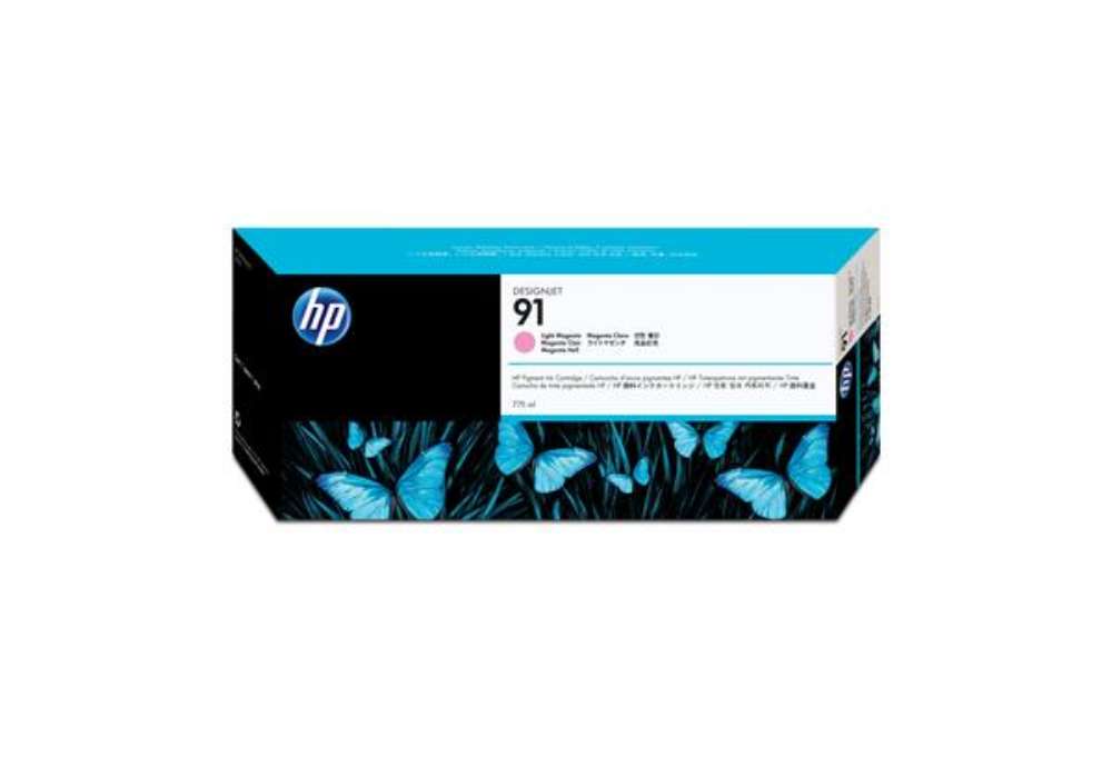 Immagine di Hp - Cartuccia ink originale - 91 - Magenta chiaro - C9471A - 775ml