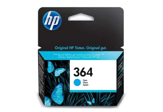 Immagine di Hp - Cartuccia ink originale - 364 - Ciano - CB318EE - 300 pag