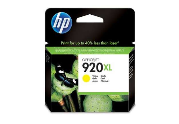 Immagine di Hp - Cartuccia ink originale - 920XL - Giallo - CD974AE - 700 pag