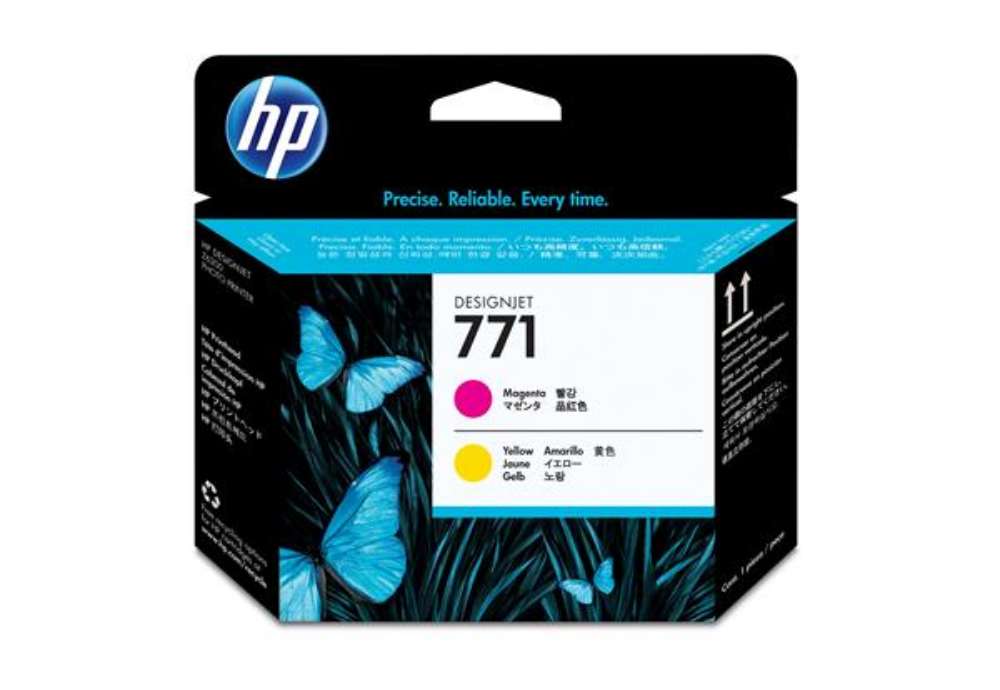 Immagine di Hp - Testina di stampa originale - 771 - Magenta / Giallo - CE018A - 775 pag