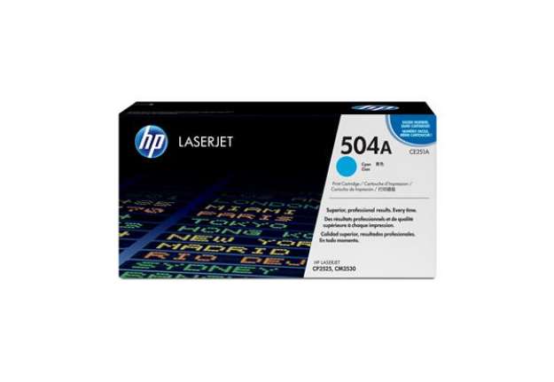Immagine di Hp - Toner originale - 504A - Ciano - CE251A - 7.000 pag