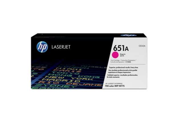 Immagine di Hp - Toner originale - 651A - Magenta - CE343A - 16.000 pag