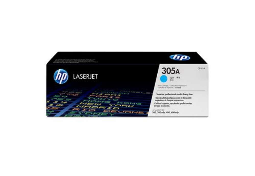 Immagine di Hp - Toner originale - 305A - Ciano - CE411A - 2.600 pag