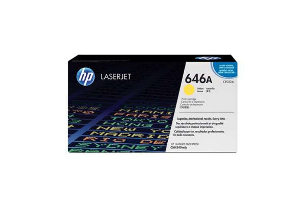 Immagine di Hp - Toner originale - 646A - Giallo - CF032A - 12.500 pag