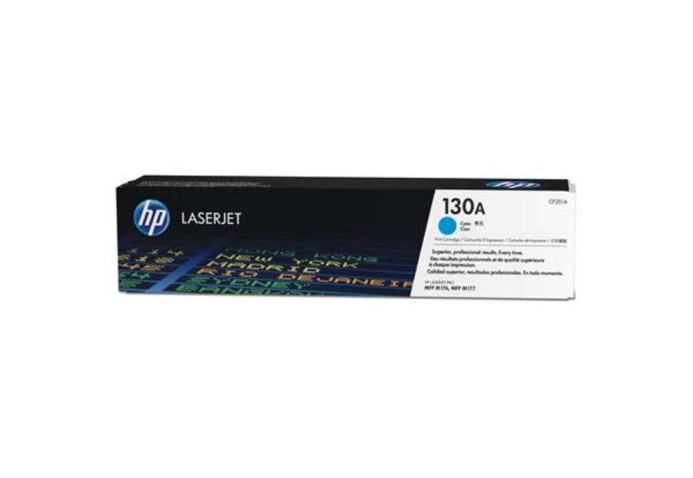 Immagine di Hp - Toner originale - 130A - Ciano - CF351A - 1.000 pag