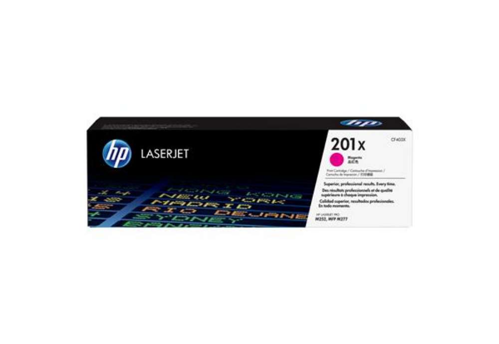 Immagine di Hp - Toner originale - 201X - Magenta - CF403X - 2.300 pag