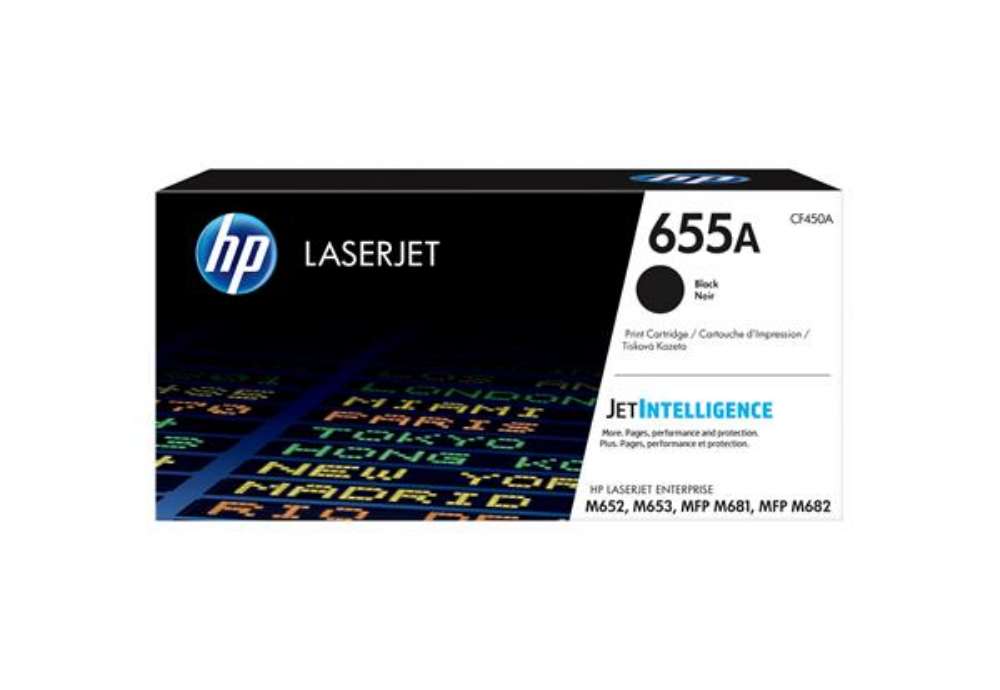 Immagine di Hp - Toner originale - 655A - Nero - CF450A - 12.500 pag