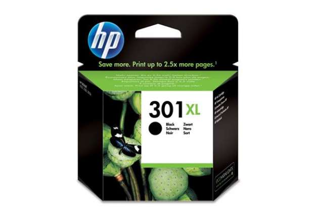 Immagine di Hp - Cartuccia ink originale - 301XL - Nero - CH563EE - 480 pag