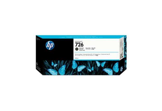 Immagine di Hp - Cartuccia ink originale - 726 - Nero opaco - CH575A - 300ml