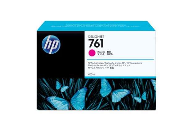 Immagine di Hp - Cartuccia ink originale - 761 - Magenta - CM993A - 400ml