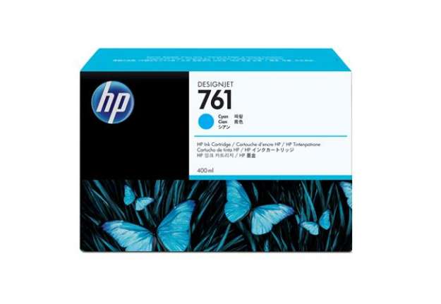 Immagine di Hp - Cartuccia ink originale - 761 - Ciano - CM994A - 400ml