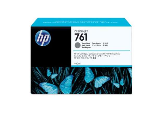 Immagine di Hp - Cartuccia ink originale - 761 - Grigio scuro - CM996A - 400ml
