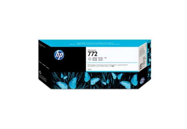 Immagine di Hp - Cartuccia ink originale - 772 - Grigio chiaro - CN634A - 300ml