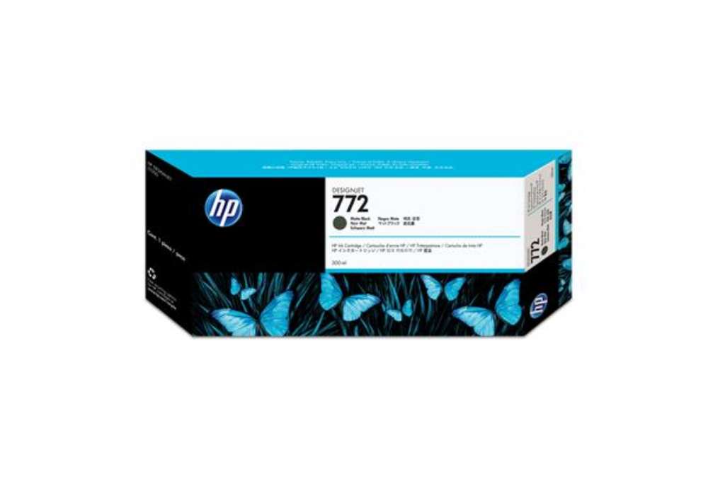 Immagine di Hp - Cartuccia ink originale - 772 - Nero opaco - CN635A - 300ml