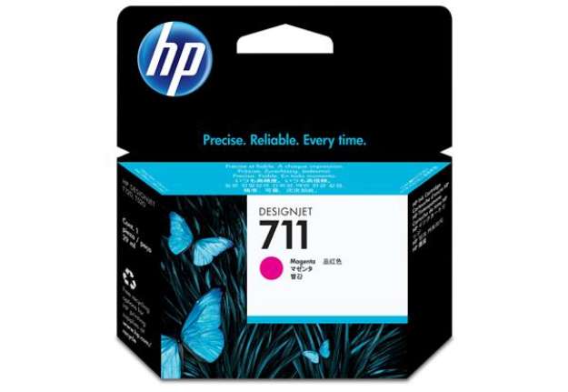 Immagine di Hp - Cartuccia ink originale - 711 - Magenta - CZ131A - 29ml