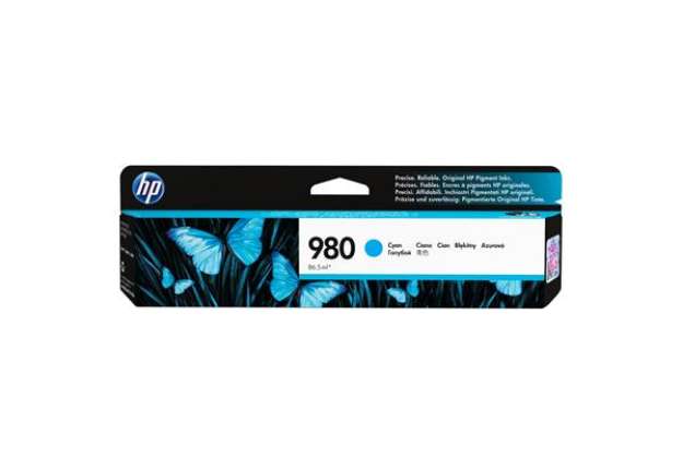 Immagine di Hp - Cartuccia ink originale - 980 - Ciano - D8J07A - 6.600 pag