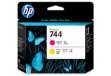 Immagine di Hp - Testina originale - 744 - Magenta / Giallo - F9J87A - 6ml/cad