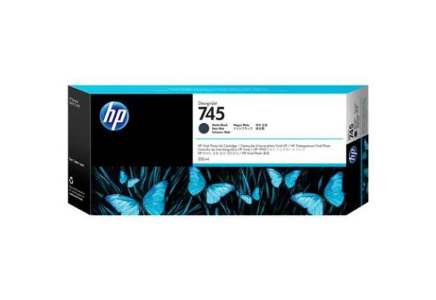 Immagine di Hp - Cartuccia ink originale - 745 - Nero opaco - F9K05A - 300ml