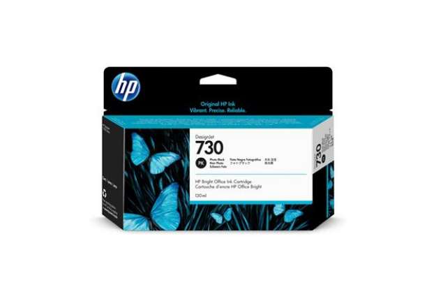 Immagine di Hp - Cartuccia ink originale - 730 - Nero fotografico - P2V67A - 130ml