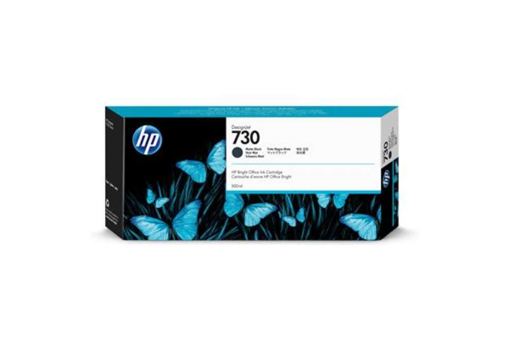 Immagine di Hp - Cartuccia ink originale - 730 - Nero opaco - P2V71A - 300ml