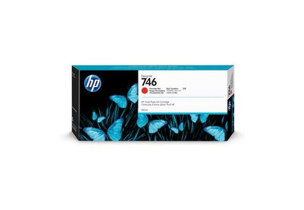 Immagine di Hp - Cartuccia ink originale - 746 - Rosso - P2V81A - 300ml