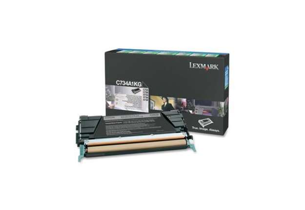 Immagine di Lexmark - Toner - Nero - C734A1KG - return program - 8.000 pag