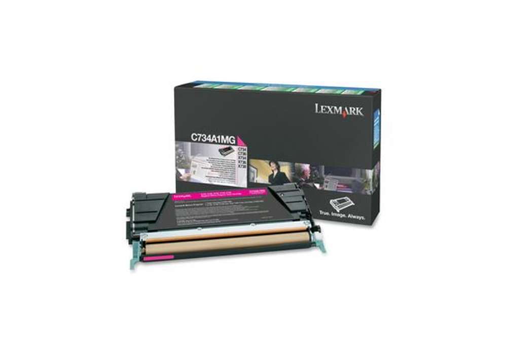 Immagine di Lexmark - Toner - Magenta - C734A1MG - return program - 6.000 pag