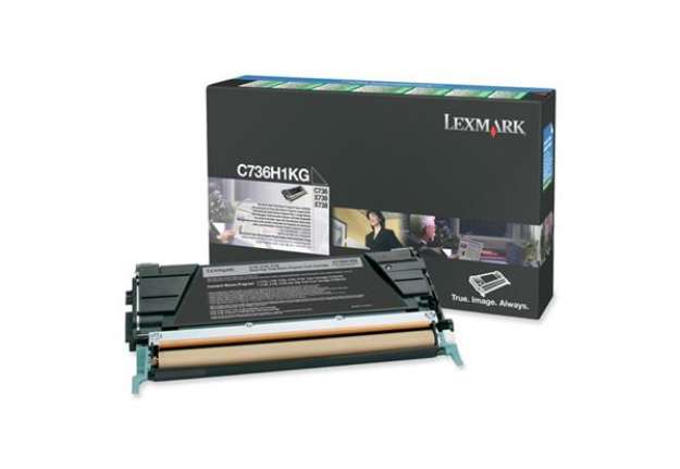 Immagine di Lexmark - Toner - Nero - C736H1KG - return program - 12.000 pag