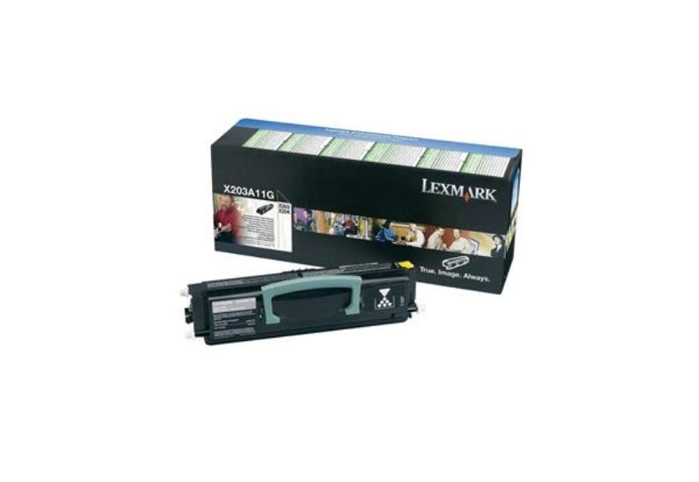 Immagine di Lexmark - Toner - Nero - X203A11G - return program - 2.500 pag