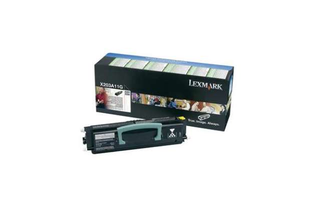 Immagine di Lexmark - Toner - Nero - X203A11G - return program - 2.500 pag
