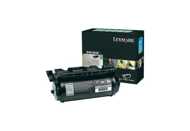 Immagine di Lexmark - Toner - Nero - 64016HE - return program - 21.000 pag