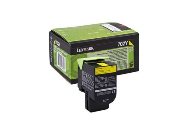 Immagine di Lexmark - Toner - Giallo - 70C20Y0 - return program - 1.000 pag