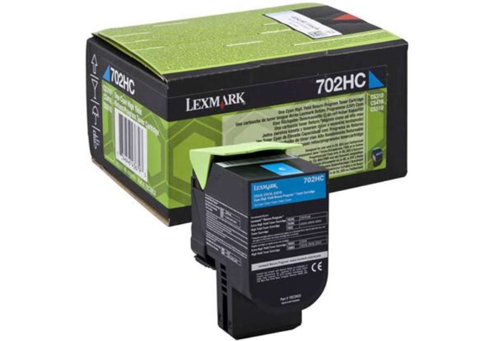 Immagine di Lexmark - Toner - Ciano - 70C2HC0 - return program - 3.000 pag