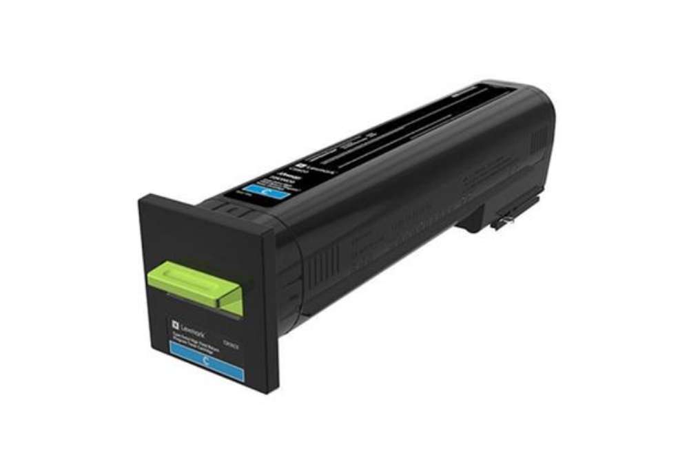 Immagine di Lexmark - Toner - Ciano - 72K2XC0 - return program - 22.000 pag