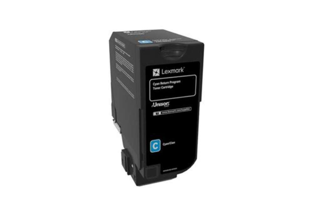 Immagine di Lexmark - Toner - Ciano - 74C20C0 - return program - 3.000 pag