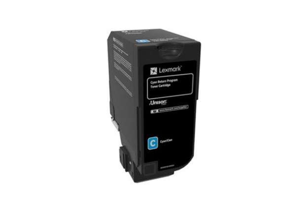 Immagine di Lexmark - Toner - Ciano - 74C20C0 - return program - 3.000 pag