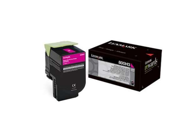 Immagine di Lexmark - Toner - Magenta - 80C0H30 - 3.000 pag