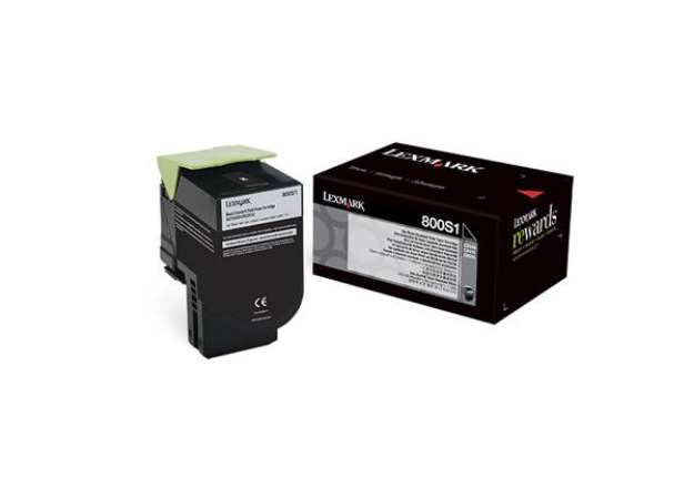 Immagine di Lexmark - Toner - Nero - 80C0S10 - 2.500 pag