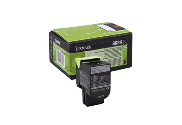 Immagine di Lexmark - Toner - Nero - 80C20K0 - return program - 1.000 pag