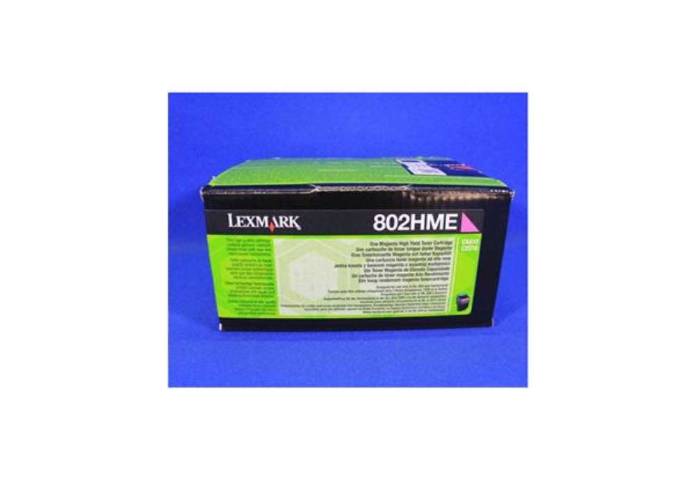 Immagine di Lexmark - Toner - Magenta - 80C2HME - 3.000 pag