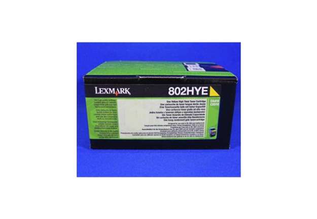 Immagine di Lexmark - Toner - Giallo - 80C2HYE - 3.000 pag
