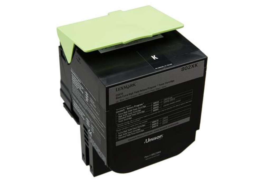 Immagine di Lexmark - Toner - Nero - 80C2XK0 - return program - 8.000 pag