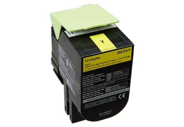 Immagine di Lexmark - Toner - Giallo - 80C2XY0 - return program - 4.000 pag