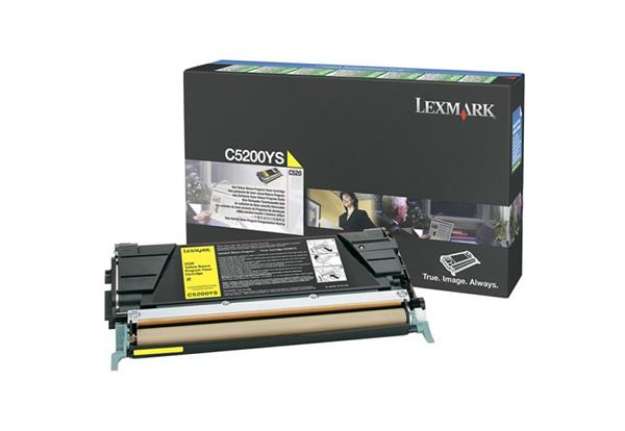 Immagine di Lexmark - Toner - Giallo - C5200YS - return program - 1.500 pag