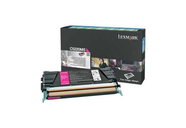 Immagine di Lexmark - Toner - Magenta - C5220MS - return program - 3.000 pag