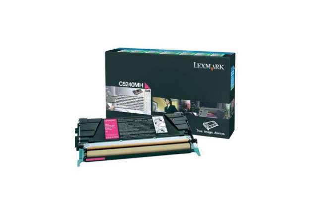 Immagine di Lexmark - Toner - Magenta - C5240MH - return program - 5.000 pag