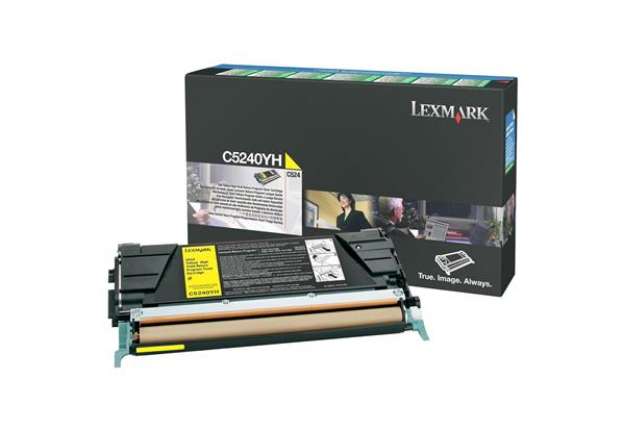 Immagine di Lexmark - Toner - Giallo - C5240YH - return program - 5.000 pag