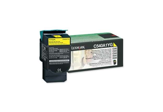 Immagine di Lexmark - Toner - Giallo - C540A1YG - return program - 1.000 pag