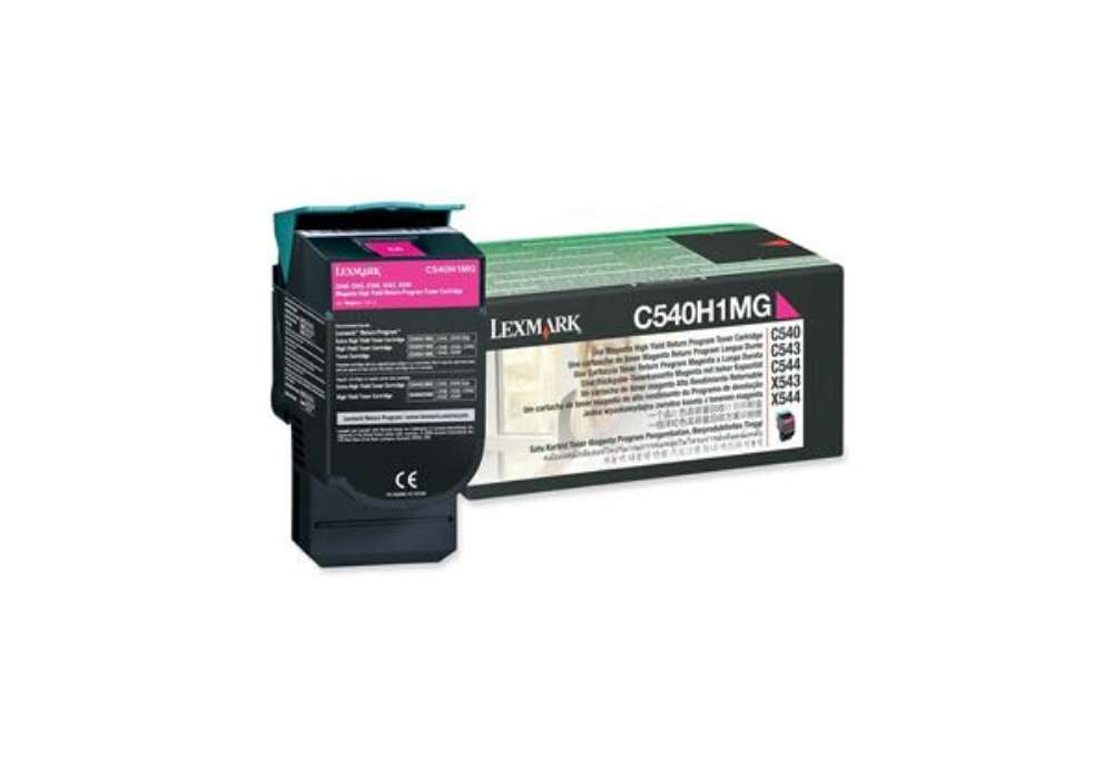 Immagine di Lexmark - Toner - Magenta - C540H1MG - return program - 2.000 pag